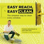 DOCA Telescoping Pole 6-24 Ft - Extension Pole for Cleaning, Feather Duster, Window Washing Kit, Paint Roller, Window Squeegee - High Reach Extendable Kit for Indoor & Outdoor - Squeegee Dual Plane