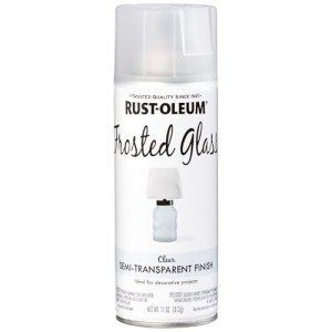 Rust-Oleum 342600 Frosted Glass Spray Paint, 11 oz, Frosted Glass(Packaging May Vary)