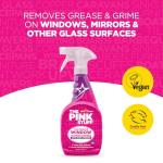 The Pink Stuff Stardrops Miracle Window and Glass Cleaner with Rose Vinegar Spray 750ml 20759