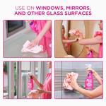 The Pink Stuff Stardrops Miracle Window and Glass Cleaner with Rose Vinegar Spray 750ml 20759