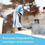 Windex Glass and Window Cleaner Spray Bottle, Ammonia Free, Bottle Made from 100% Recovered Coastal Plastic, Surface Cleaning Spray, Crystal Rain Scent, 23 Fl Oz