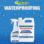 STAR BRITE Waterproofing Spray, Waterproofer + Stain Repellent + UV Protection - 1 GAL (081900N)