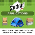 Scotchgard Outdoor Water Shield Fabric Spray, Water Repellent Spray for Spring and Summer Outdoor Gear and Patio Furniture, Fabric Spray for Outdoor Items, 42 Ounces (4 Cans)