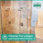 CHOMP! Shower Door Water Repellent: Healthier Home ShowerDoorMagic 6 in 1 Hard Water Stain Preventer for Glass, Fiberglass, Tile & More- Spot, Soap Scum, Calcium & Limescale Prevention 32 oz.