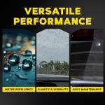 Meguiar's Ultimate Glass Cleaner & Water Repellent - Premium Glass and Window Cleaner for Quick Cleaning with Hydrophobic Technology that Acts as a Rain Repellent Improving Visibility in Rain - 16oz