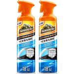 Armor All Extreme Shield + Ceramic Glass Treatment and Cleaner, Car Glass Cleaner Spray and Water Repellant, 18 Oz Each, 2 Pack