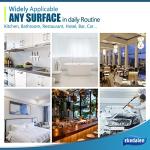 Streak Free Miracle Cleaning Cloth Easy Clean Microfiber Window Mirror Glass Stainless Steel Lint Free Dish Cloth Wine Polishing Towel,Reusable, 12'' x 16'', Pack of 8, Blue