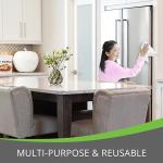 Microfiber Magic Streak Free Cleaning Cloth 3 Pack Clean Any Surface with Just Water Eco Friendly Environmentally Safe Perfect for Window, Mirror, Kitchen, Counters, Appliances, Car, Cycle, TV Screen