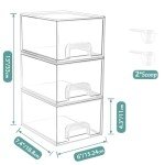 VEGEVIGI Laundry Pods Container and Laundry Detergent Powder Container Set, Dishwasher Pods Holder Set, Dryer Sheet Holder, Laundry Room Organization and Storage for Booster Beads, 3 PACK