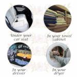 Tyler Candle Diva Dryer Sachets, 8 Glamorous Reusable Dryer Sachets, 2 Pack (4 per Pack) Bundle with Lumintrail Stain Remover Pen, Home Laundry Softener Sheets, Scent for Clean Fabric Detergent Beads