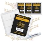 Lumintrail Tyler Candle Mixer Melts, Diva Scent, Set of 4 Scented Wax Tarts for Wax Warmers (6 Tarts per Bar, 24 Tarts Total)- Bundle with a Stain Remover Pen - Wax Melt Warmer for Home Fragrance