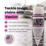 Armchem Vanish Carpet Spot Remover - Instant Carpet Stain Remover, Leaves No Residue, Quick Action Formula, Deep Clean, Safe for All Fabrics, Easy Application, Powerful Stain Removal