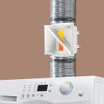 Dundas Jafine PCLT4WZW Dryer Duct Lint Trap, 1-Pack