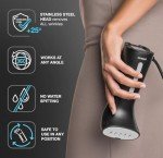 Travel Size Compact Travel Garment Steamer for Clothes to Go and Home Safe for Any Fabrics - Portable Handheld Steamer Powerful Steam Generator Iron for Clothes Best for Travel, 110V