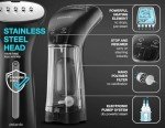 Travel Size Compact Travel Garment Steamer for Clothes to Go and Home Safe for Any Fabrics - Portable Handheld Steamer Powerful Steam Generator Iron for Clothes Best for Travel, 110V