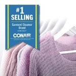 Conair Handheld Travel Garment Steamer for Clothes, CompleteSteam 1100W, For Home, Office and Travel, White