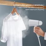 Rowenta Mini Travel Steamer for Clothes, Portable Handheld Steamer with 2.3 Oz Tank, Foldable, 1100 Watts, Ironing, Travel Essentials, Green, DR1014