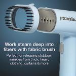 Proctor Silex Compact Travel Iron & Garment Steamer for Clothes, Ready in 45 Seconds for 7 Minutes of Continuous Use, Portable and Lightweight, Vacation Essentials, 1200 Watts, 120 ml Water Tank, Blue