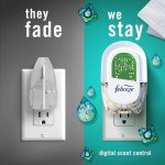 Febreze Plug in Air Freshener, Odor-Fighting Scented Oil Refill, Air Fresheners for Home and Bathroom and Kitchen, Long Lasting for Strong Odors, Unstopables Fresh Scent, 0.87oz Refills, 3 Count