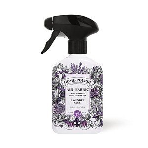 Home-Pourri Air + Fabric Multi-Purpose Odor Freshener Spray, Lavender Sage, 11 Fl Oz - Lavender and Sage