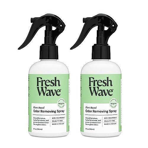 Fresh Wave Odor Eliminator spray (2 pack) with natural plant-based ingredients