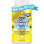 Bodhi Dog Natural Carpet Powder - Dry Pet Smell Eliminator & Urine Odor Remover - Loosens Fur & Dirt - Plant-Based and Biodegradable Room Freshener for Home with Pets - Fresh Laundry (Pack of 1)