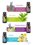 Top 8 Essential Oils Set for Diffuser for Home Aromatherapy Kit with Lavender, Peppermint, Eucalyptus, Tea Tree, Rosemary, Orange, Relief and Sweet Dreams Blends for Humidifiers Natural Pack