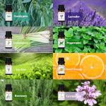 Essential Oils Set - Top 8 Natural Pure Essential Oils for Diffuser for Home, Air Freshening, Humidifiers - Aromatherapy Oils for Massage, Candle&Soap Making, Laundry - Scented Oil Set (10ml)