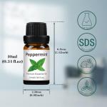 Essential Oils Set - Top 8 Natural Pure Essential Oils for Diffuser for Home, Air Freshening, Humidifiers - Aromatherapy Oils for Massage, Candle&Soap Making, Laundry - Scented Oil Set (10ml)