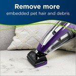 Bissell Pet Hair Eraser Lithium Ion Cordless Hand Vacuum, Purple