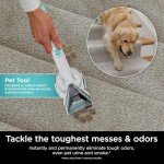 Shark PX201 StainStriker Portable Carpet & Upholstery Cleaner, Spot, Stain, & Odor Eliminator, 3 Attachments, Perfect for Pets, Carpet, Area Rugs, Couches, Upholstery, Cars & More, White