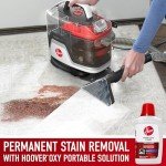 Hoover CleanSlate Plus Portable Carpet + Upholstery Spot Cleaner Machine, Powerful Suction with Versatile Tools, Pet Stain Remover, Car and Auto Detailer, Pair with Hoover Carpet Cleaner Solution