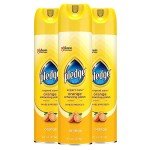 Pledge Enhancing Polish, Wood & Furniture Spray, Orange Scent, 9.7oz (Pack of 3)