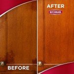 Weiman Cabinet and Wood Cleaner, Shine, Clean and Protect Spray - For Wood Cabinets, Furniture, Tables, Baseboards, Trim and more, 16 oz, 2 PACK with MicroFiber Towel