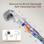Portable Carpet & Upholstery Spot Cleaner, Powerful Suction & Spot Remover, Deep Stain Cleaning for Carpet, Car Seats, Pets, Stairs, Couches, with Dual Size BrushHead