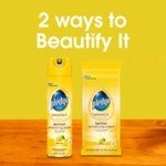 Pledge Multisurface Furniture Polish Spray, Works on Wood, Granite, and Leather, Shines and Protects, Lemon, 9.7 oz (Pack of 2)