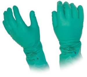 Groom Industries Chemical Resistant Gloves, Large, 12 Count