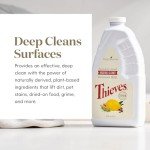 Young Living Thieves Household Cleaner Refill | 64 fl oz | All-Surface Home Cleaner | Plant-Based | Pet-Safe Formula | Water and Essential Oil Infused