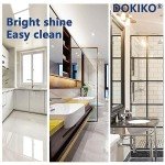 DOKIKO 100 PCS Glass Cleaner Refill Tablets,Glass Cleaner Tablets, Window Cleaner Refill Tablets, 100 Concentrated Dissolvable,1 Pack Makes 100 * 16 fl oz Cleaner Spray Effective cleaning