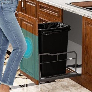 Under-Cabinet Pull-Out Trash Can Kit