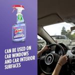 Windex Glass and Window Cleaner Spray Bottle, Ammonia Free, Packaging Designed to Prevent Leakage and Breaking, Surface Cleaning Spray, Crystal Rain Scent, 23 Fl Oz