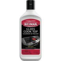 Weiman Glass Cooktop Heavy Duty Cleaner & Polish - Shines and Protects Glass/Ceramic Smooth Top Ranges with its Gentle Formula - 10 Oz., Clear