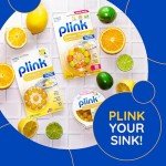 Plink Garbage Disposal Cleaner, Freshener & Odor Removing Balls, Easy to Use, Fresh Lemon Scent, 40 Count (PLM40N)