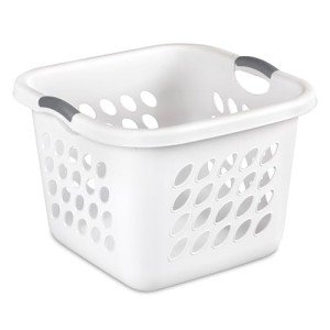 Sterilite 6-Pack Square Laundry Baskets, White