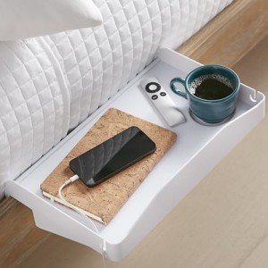 Bedside Shelf Caddy for Bunk Beds and Dorms