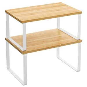 Set of 4 Stackable Kitchen Counter Shelves