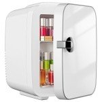 DUMOS Retro Mini Fridge - Cooler & Warmer