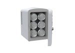 Compact Mini Fridge for 6 Cans - White
