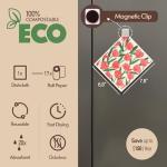 Eulnars Swedish Dishcloths for Kitchen, 8 Pack Flower Reusable Paper Towels Washable, Non-Scratch Swedish Kitchen Towels, Super Absorbent Cellulose Dish Cloths, Eco Friendly Gifts