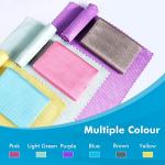 Easy Clean Streak Free Glass Cleaning Miracle Microfiber Cleaning Cloth for Kitchen,Counter,Window,Mirror Lint Free Dish Drying Cloths Glass Polishing Rag,All-Purpose,Reusable,Nanoscale Pack of 6